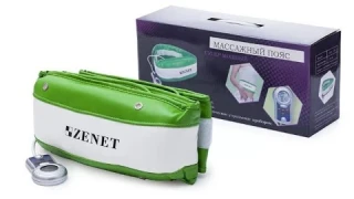 Массажный пояс Zenet ZET-750 с прогревом для похудения