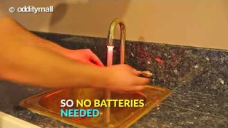 LED-насадка на кран с датчиком температуры