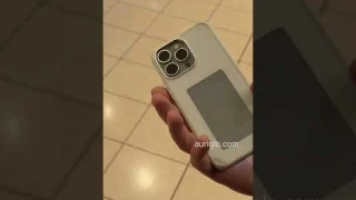 Auriglo smart e ink phone case  for Iphone Series #nfccase #inkscreen #eink