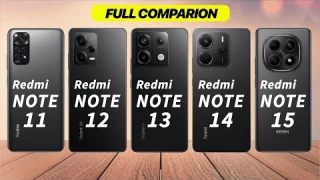 Redmi Note 11 vs Note 12 vs Note 13 vs Note 14 vs Note 15: Which Budget Beast Wins in 2025?
