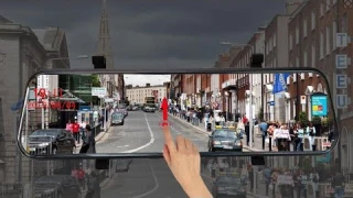 Автомобильное зеркало видеорегистратор Jiluxing 10 с сенсорным экраном FHD 1080P