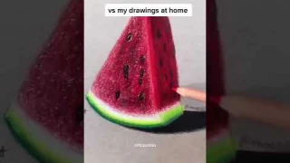 My art in Class vs At home | Artcoaster #shorts