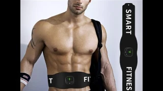 Abdominal Muscle Trainer Fitness Vibration Machine Electronic Muscle Stimulation Body Shape Massager