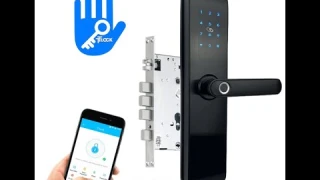 TTLOCK LEO - смарт замок с отпечатком пальца и управлением смартфоном