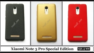 ЖИВОЙ обзор: НЕ СКОЛЬЗКИЙ МЯГКИЙ TPU бампер чехол для Xiaomi Redmi Note 3 SE (Sprecial Edition)