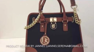 MMK Collection Fashion Pad-lock Satchel handbag with wallet