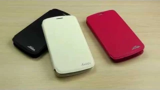 ОБЗОР: Стильный Кожаный Чехол-Книжка для Samsung Galaxy Grand 2 Duos SM-G7102 "Arzea"
