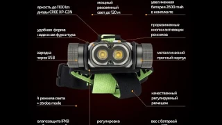 Видео обзор KILNEX “EVA” LX01 НАЛОБНЫЙ ФОНАРЬ НОВОГО ПОКОЛЕНИЯ (IP 68)