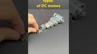 Testing various types of DC motors | #dcmotor #motorbuilding #shorts #tech