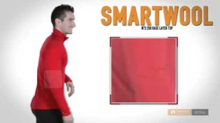 SmartWool NTS 250 Base Layer Top - Merino Wool, Zip Neck, Long Sleeve (For Men)