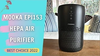 MOOKA EPI153 HEPA Air Purifier Review & User Manual | Top Air Purifiers for Bedroom Office