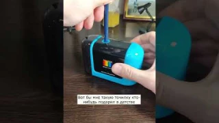 Проверил электро точилку для карандашей