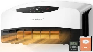 GiveBest WIFI Electric Wall Heater unboxing and review