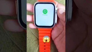 WhatsApp in smartwatch 😱 #viral #shortsfeed #@UV_unboxer #whatsapp
