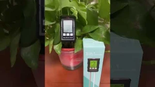 6-in-1 Smart Soil Tester for Fertility, pH, Moisture, Temperature, Sunlight & Humidity