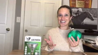Review of 7Pandas Green LED Par38 Flood Light Bulbs, True Color Full Glass Outdoor