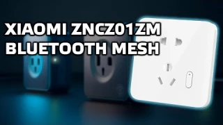 Умная розетка Xiaomi ZNCZ01ZM с энергомониторингом и bluetooth mesh, интеграция в Home Assistant