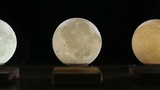 сенсорные лампы с магнитной левитацией  Новый светодиодный ночник с 3D печатью, креативные луной