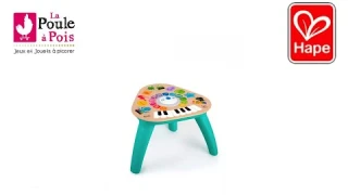 Table musicale magic touch Baby Einstein - Hape - Lapouleapois.fr