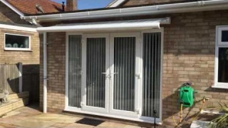 Awning / electric with vibration sensor