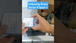 Quick unboxing video. Excited to try it! #electricshaver #unboxing #braun