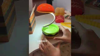 Đèn Ngủ Để Bàn Hình Hamburger Dễ Thương