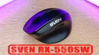 Обзор SVEN RX-550SW Беспроводная вертикальная мышь