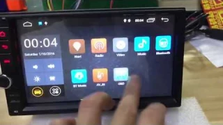 Обзор на магнитолу HIZPO 2 din android 8.1 / podofo 2 din android 8.1