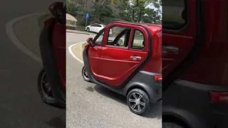 TRISCOOTER REDANT трицикл с кабиной - электроскутер с кабиной #скутер #доставка #horeca #pizzahut