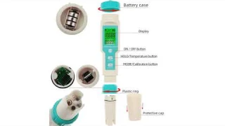 Цифровой PH/TDS/EC/ORP/соленость/S 7 в 1 PH-метр для аквариумов, измеритель температуры и