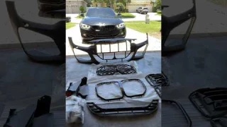 BMW M4 BUMPER UPGRADE 2023 IG:@VENOM_435i F32 435i 440i Front Bumper Body Kit #bmw #m4 #retro #435i