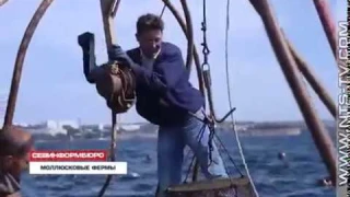 09.10.2017 Севастопольское предприятие «Крым Моллюск Сервис» выращивает черноморских устриц и мидий