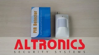 Беспроводной датчик движения с углом обзора 110° Altronics PIR 01