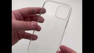 Тонкий прозрачный TPU чехол oneLounge SilicolDots для iPhone 12 | 12 Pro