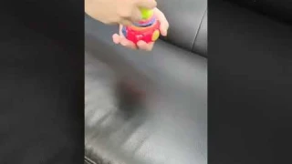 Волчек юла музыкальная с подсветкой