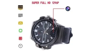 KEQI Super HD motion detection 2K Resolution Camera Wrist Smart Watch Camera
