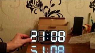 Цифровые часы, будильник с Gearbest
