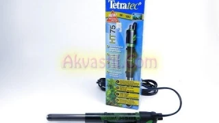 Обогреватель для аквариума TETRATEC Ht 75 W с терморегулятором. Аквариумистика.