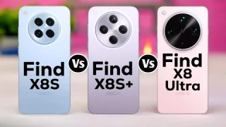 Oppo Find X8s Vs Oppo Find X8s+ Vs Oppo Find X8 Ultra