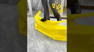 3D printing car bumper with Dowell 3D printer#3dprinter  #machine  #3dprinterupgrade  #dowell3d