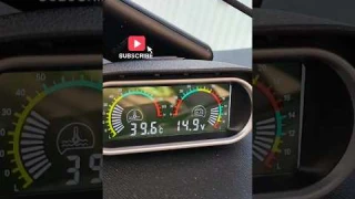 Цифровой измеритель температуры воды для автомобилей / 12v-24 воль датчик + Радиатора шланг адаптер