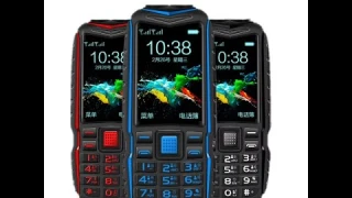 Распаковка KUH T3 кнопочный телефон