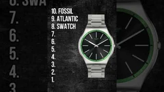 ТОП-10 бюджетных стильных брендов часов #наручныечасы #часы #топ10
