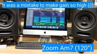 Zoom Am7 vs Galaxy S10 lite microphone comparison
