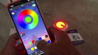 How to use the LED Pool Light App