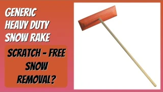 REVIEW (2026): Generic Heavy Duty Snow Rake. Features