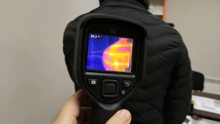 Зимняя куртка с электрическим подогревом с AliExpress не Xiaomi. Обзор и тестирование тепловизором