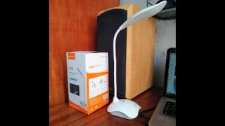 Распаковка. Настольная аккумуляторная лампа Small Sun ZY-E1, с ночником.