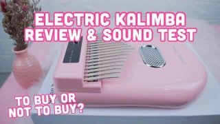 REVIEW & SOUND TEST | ELECTRIC & RECHARGEABLE 17-KEY KALIMBA
