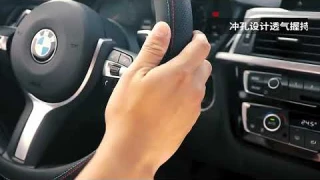 Чехол оплетка на руль Nappa Cool с логотипом натуральной кожи для автомобиля